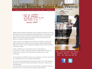 Atelier International de Theatre Blanche Salant et Paul Weaver