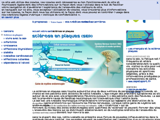 Détails : SEP-info : informations sur la sclérose en plaques