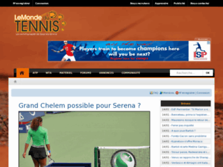 Tennis - Le Monde Du Tennis