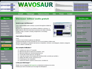 Wavosaur - Editeur de sons gratuit