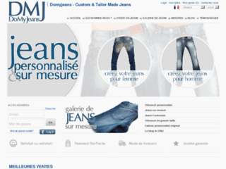 DoMyJeans - jeans personnalisable et sur mesure