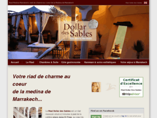 Détails : Table d'hôtes Marrakech, Riad Dollar des Sables