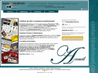 Détails : Infographiste freelance, création site web