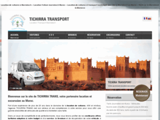 Location transport touristique marrakech maroc