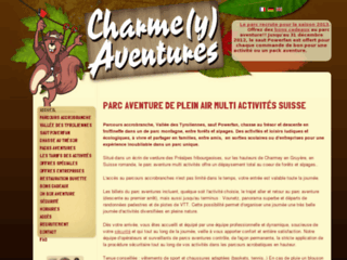 Charmey Aventures activités outdoor suisse