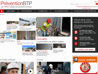 L'OPPBTP, l’organisme professionnel de prévention du BTP qui aide les entreprises à diminuer les accidents de travail