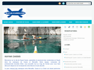 Randonnees en kayak de mer à Marseille et Cassis