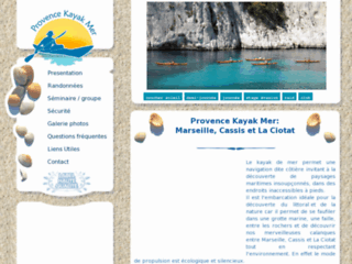 Randonnee en kayak de mer à Cassis et La Ciotat