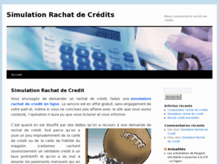 Détails : Simulation rachat de credit