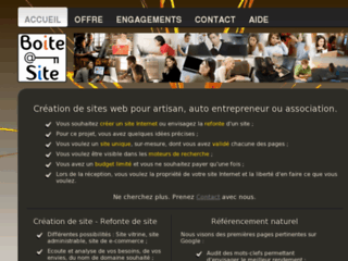 Détails : Boite à Site - Création de site Internet à Brest