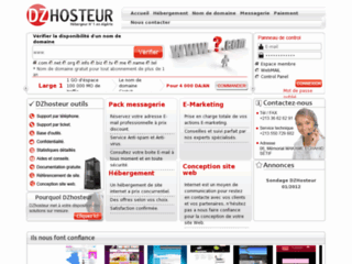 Hébergement des sites web en Algérie