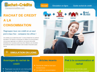 Détails : Rachat de crédit consommation