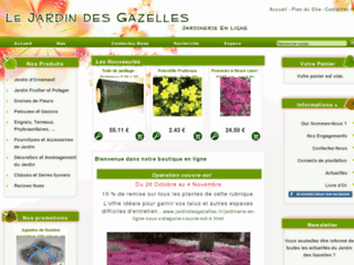 Jardin des Gazelles - Jardinerie en ligne 