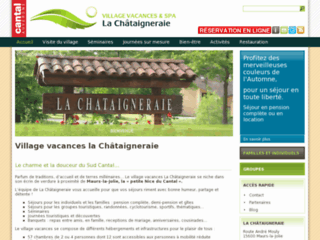 La Châtaigneraie, village de vacances d'Auvergne