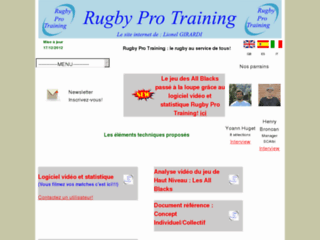 Détails : Rugby Pro Training