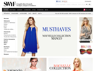 SWYF: tous les vêtements et accessoires pour femme réunis sur un seul site