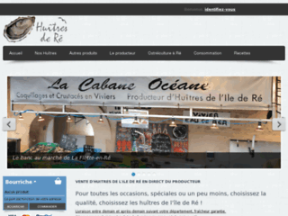 Détails : huitres-iledere : Un professionnel des huitres en ligne