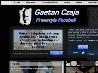 Gaetan CZAJA, Freestyle Foot