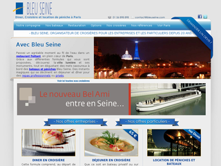 Bleuseine.com : le spécialiste du diner croisière à Paris pour particuliers ou professionnels