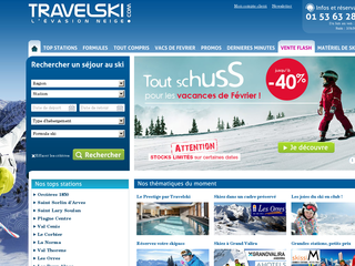 Travelski location de vacances au ski dans les stations des Alpes