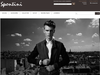 Des vêtements tendances pour homme grâce à Spontini.fr en ligne
