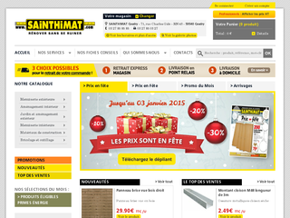 Sainthimat, boutique web de matériaux