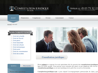 Détails : consultation juridique en ligne