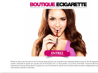 Détails : boutique web e cigarette