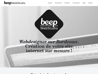 Détails : Webdesigner Bordeaux et Paris - beep WebStudio