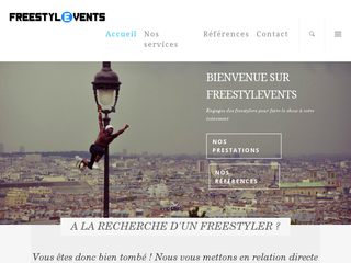 Freestylevents, spectacles de freestyle foot