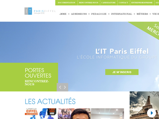 IT Paris Eiffel, formations en management et informatique