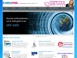 référencement web Tunisie pas cher