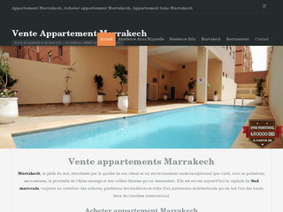 Détails : immobilier luxe Marrakech