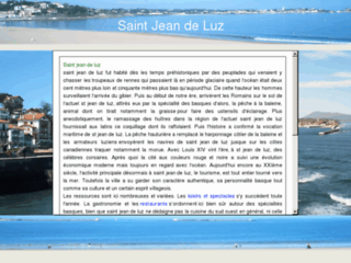 Saint Jean de Luz ville destination de voyages et tourisme