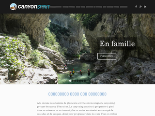 Canyoning dans les Pyrénées et en Espagne proche de Toulouse - Canyon Spirit
