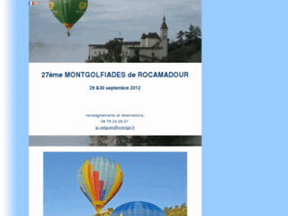 Aerostat Rocamadour : baptemes de l'air en montgolfieres