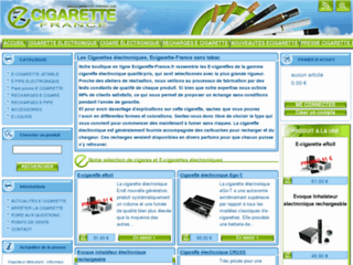 Détails :                          E-cigarette électronique