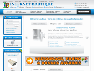 Détails : IB Internet Boutique : Video surveillance, alarme, interphone, eclairage