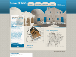 Maison sur plan à Djerba