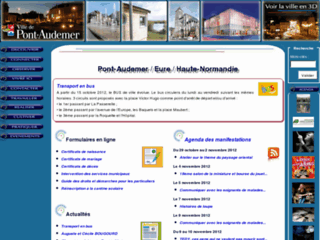 Site Officiel de la Ville de Pont-Audemer