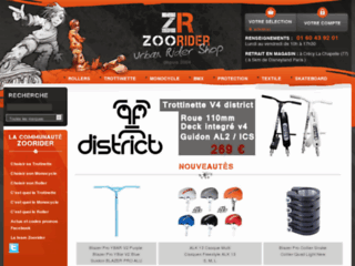 ZooRider - vente en ligne articles de sports de glisse