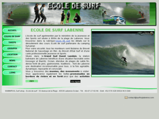 Ecole de surf Labenne
