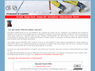 Détails : ski alpin