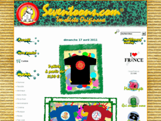 Détails : Seventoons boutique en ligne de T-shirts originaux