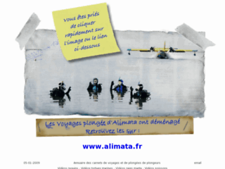 Carnets de voyages et de plongées d'Alimata