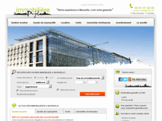 Détails : Agence immobilière Marseille  Immobilière Pujol