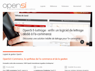 OpenSi | La solution qui rend la gestion commerciale et comptable accessible à tous