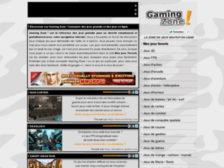 Détails :   Gaming Zone ! Annuaire de jeux gratuit en ligne