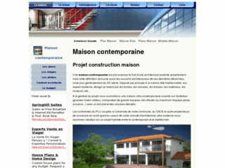 Détails : Maison Contemporaine - Construction maison contemporaine