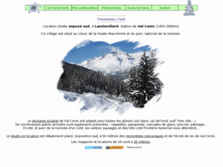 Détails : Ski et randonnée à Val Cenis, appartement en location